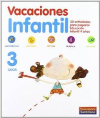 Vacaciones infantil 3 años matematicas grafismo lectura plastica entorno vacacio