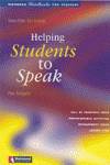 HELPING STUDENTS TO SPEAK