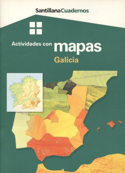 Cuaderno de actividades con mapas. galicia