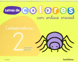LETRAS COLORES 2 (+CUENTO) (3 AÑOS) LECTOESCRITURA