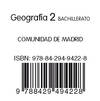 Geografia 2º.Bach. *Madrid* +Cuaderno