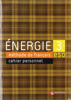 ENERGIE 3ºESO (EXERCICES+CD) PACK FRANCES