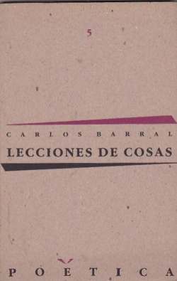 LECCIONES DE COSAS