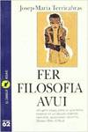 Fer filosofia avui