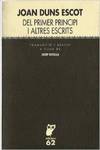 Del primer principi i altres escrits