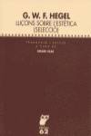 Lliçons sobre l'estètica (selecció)
