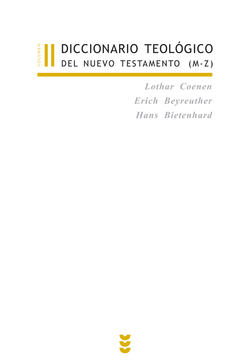 Diccionario teológico del Nuevo Testamento II
