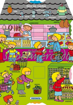 Palabras de el supermercado (Gira las ruedas)
