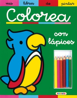 Colorea con lápices