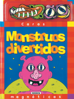 Monstruos divertidos, caras magnéticas
