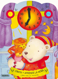 Canta y aprende la hora, libro-reloj musical