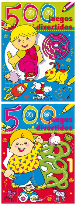 500 Juegos divertidos (surtidos)