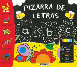 Pizarra de letras (Pizarra y tizas)