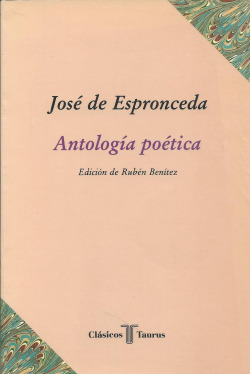 ANTOLOGÍA POÉTICA ESPRONCEDA TCL007 CT 7