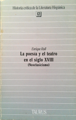 LA POESIA Y EL TEATRO EN EL SIGLO XVIII