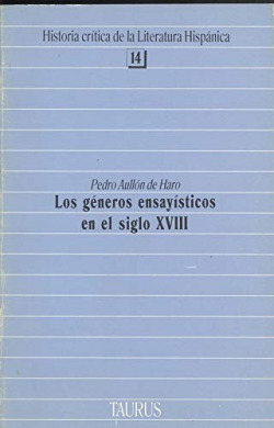 LOS GENEROS ENSAYISTICOS EN EL SIGLO XVIII. 14