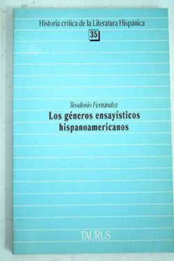 Los géneros ensayísticos hispanoamericanos