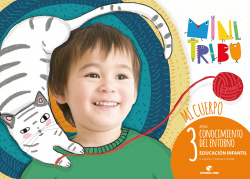 MI CUERPO 3 AÑOS CONOCIMIENTO DEL ENTORNO MINI TRIBU