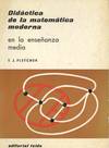 DIDACTICA DE LA MATEMATICA MODERNA EN LA ENSEÑANZA MEDIA