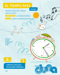 Ciencias sociales 2ºprimaria. Tiempo. Duna