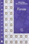 FORUM.HISTORIA FILOSOFIA (BATXILLERAT)