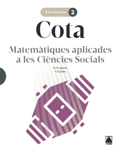 Cota. Matemàtiques aplicades a les CCSS 2 Batxillerat
