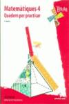 QUADERN MATEMATIQUES 4T.PRIM.(PROJ.BRISA)