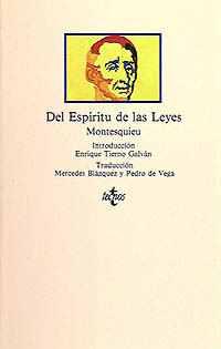 Del espíritu de las leyes