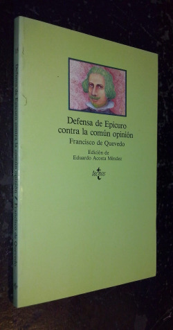 DEFENSA DE EPICURO COTRA LA COMUN OPINION