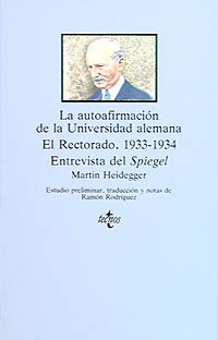 LA AUTOAFIRMACIÓN DE LA UNIVERSIDAD ALEMANA