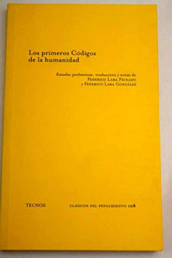 LOS PRIMEROS CODIGOS DE LA HUMANIDAD