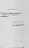 PLAN DE TRABAJOS CIENTIFICOS NECESARIOS PARA REORGANIZAR LA
