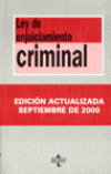 Ley de enjuiciamiento criminal