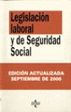 Legislación laboral y de seguridad social
