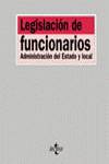 Legislación de funcionarios