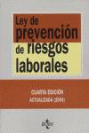 Ley de prevención de riesgos laborales