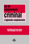 Ley de enjuiciamiento criminal