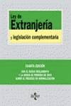 Ley de extranjería y legislación complementaria