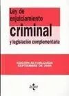 Ley de enjuiciamiento criminal
