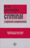 Ley de enjuiciamiento criminal