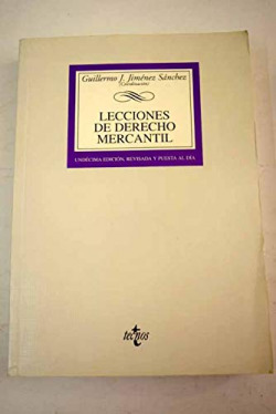 26.LECCIONES DE DERECHO MERCANTIL.(BIBL.UNIVERSITARIA)