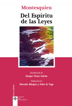 Del espititu de las leyes