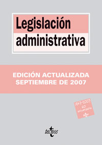 Legislación administrativa