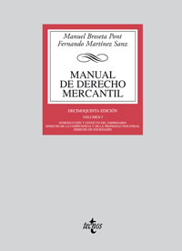 MANUAL DE DERECHO MERCANTIL.(VOL.I).(BIBL.UNIVERSITARIA)