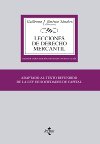 LECCIONES DE DERECHO MERCANTIL.(BIBL.UNIVERSITARIA)
