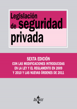 Legislacion de seguridad privada