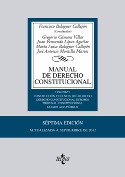 MANUAL DE DERECHO CONSTITUCIONAL