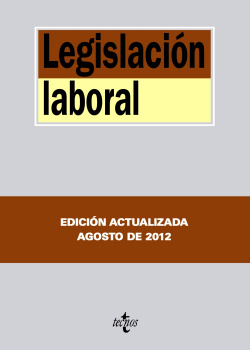 Legislación laboral 28 ed.