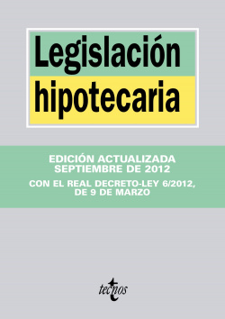 Legislacion hipotecaria