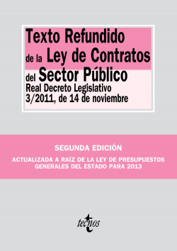 Texto refundido de la ley de contratos del sector público